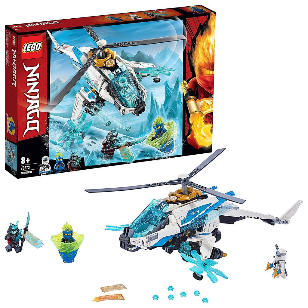 LEGO Ninjago Ледяной истребитель Зейна 70673 Конструктор для мальчиков