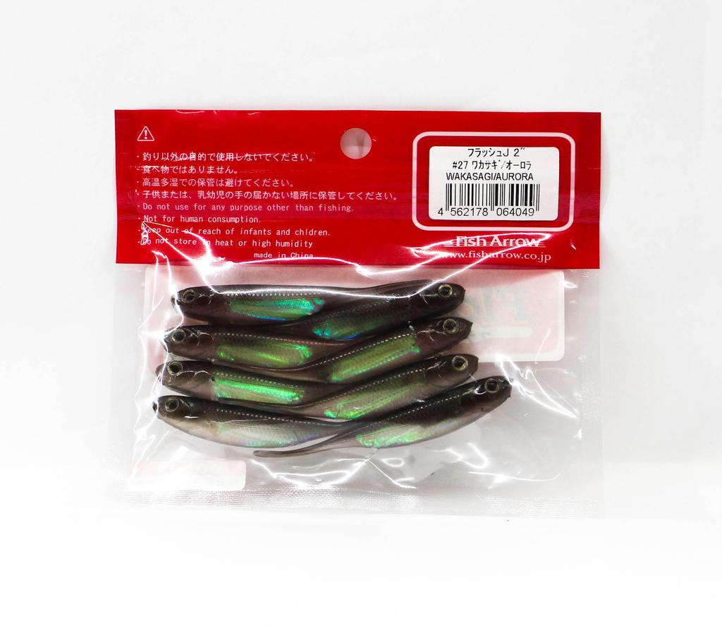 Fish Arrow Мягкая приманка Flash J 2 дюйма, 8 шт. в упаковке #27 (4049)