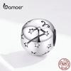 BAMOER оригинальный дизайн 12 созвездий зодиака круглые бусины из стерлингового серебра 925 пробы подходят для браслета