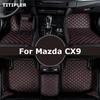 TITIPLER изготовленные на заказ автомобильные коврики для Mazda CX9 2006-2016 лет аксессуары для ног Coche