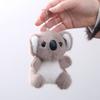 Сидящее животное Коала Плюшевый брелок Детский для девочек Мягкий с хлопковым наполнителем Аксессуар для сумки
