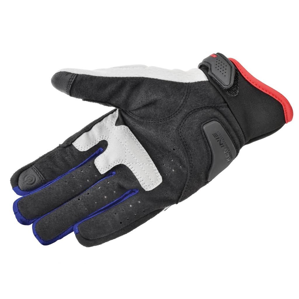Komine 2025 Model Motorcycle Adventure Mesh Gloves Tricolor Medium 06-2475 GK-2475