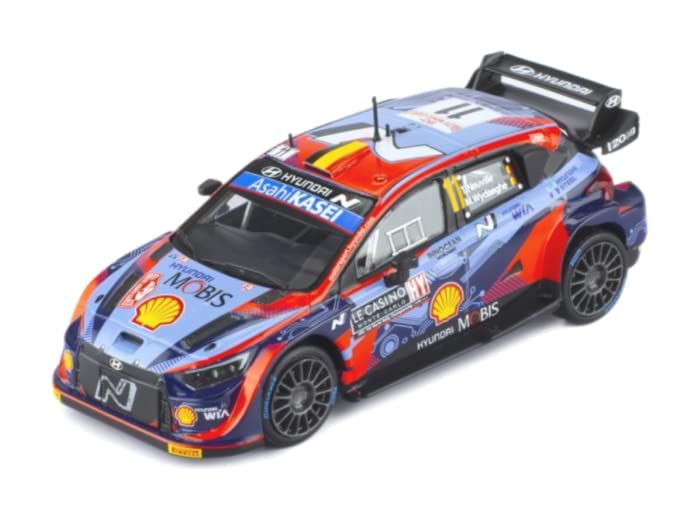 Ixo Models B Hyundai i20 N Rally1 22 Monte Carlo RAM835 #11 T.Neuville/M.Wydaeghe 1/43