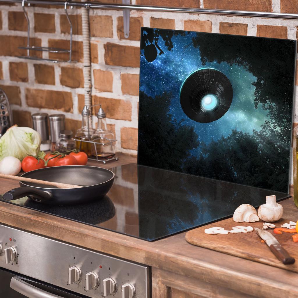 Szklana płyta ochronna na kuchenkę 60x52 UFO