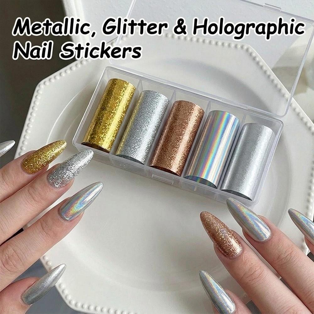 Black White Nail Stickers Lace Design Nail Decals Professional Transfer Paper Manicure DIY