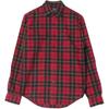 Polo Plaid Button-Down Collar Long Sleeve Shirt Men Shirts Red MNPOWOV16823767-600