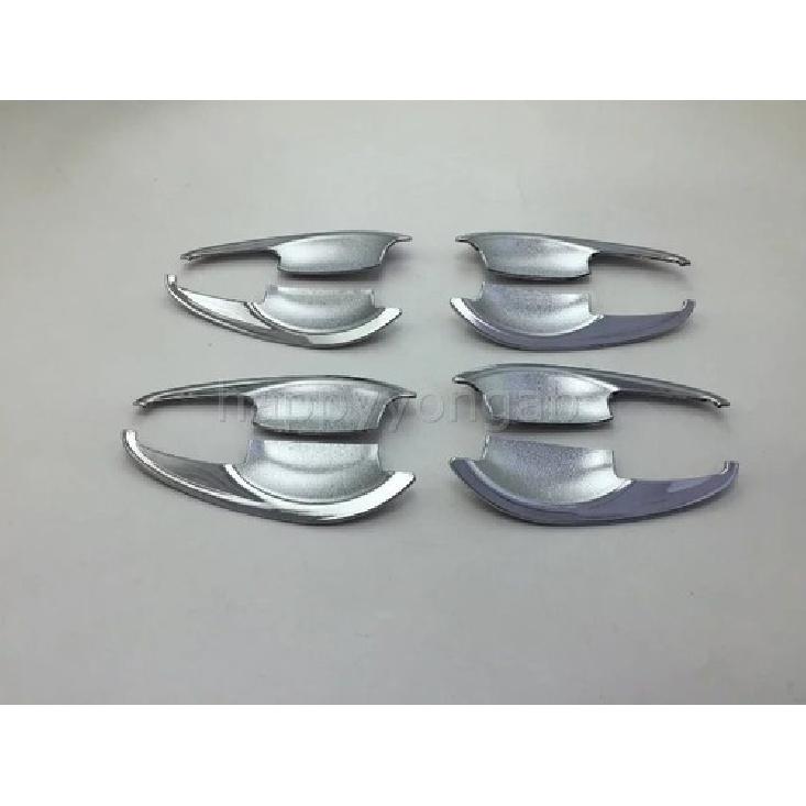 Door Handle Cover Cup Bowl Trim for 2016-2018 Nissan Altima External Handles