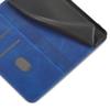 Premium Magnetic Wallet Case for Samsung Galaxy S23 Ultra - Blue Stand Flip Cover
