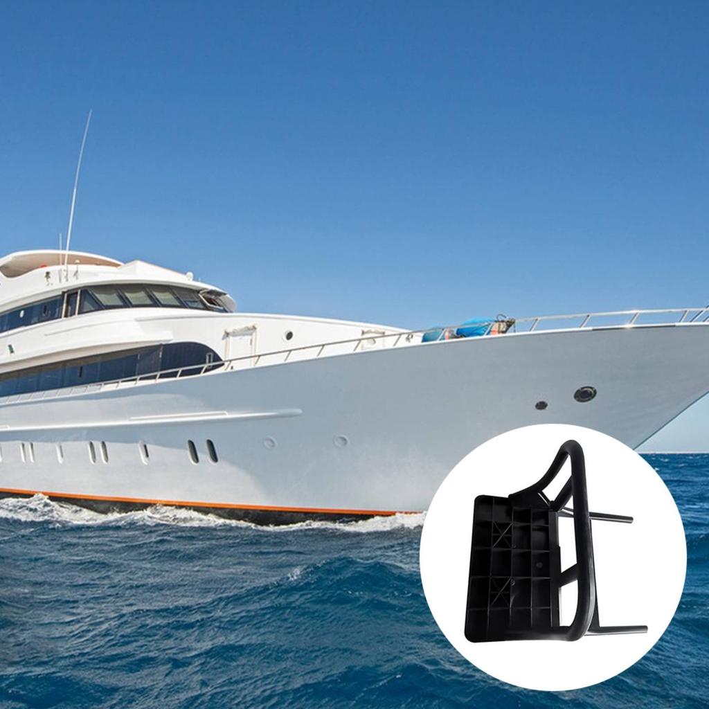Inflatable Boat Engine Bracket Long-Lasting Nylon Inflatable Boat Engine Mount Engine Mounting Bracket Easy Installation Sturdy