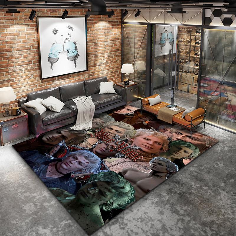 Astarion Ancunin Gothic Romance Custom Name Carpet Rug For Living Room Bedroom Home Sofa Decoration Kids Play Nonslip Floor Mat