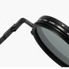 With Glasse Case Adjustable Sunglasses 9 Level Dimming Outdoor Eyewear Anti-UV Glasses  Fishing