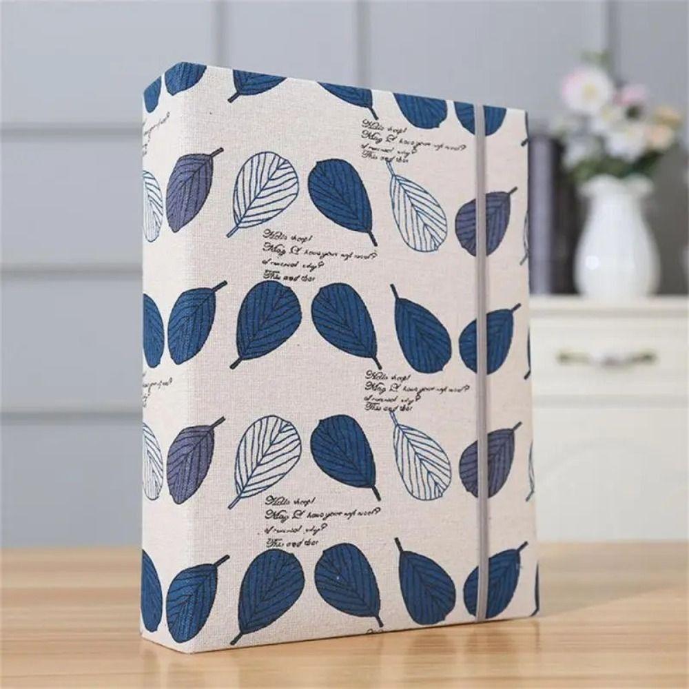 Fabric Cover Memorial Booklet 6 Inch Photocard Holder Scrapbooking Album Memory Album  Anniversary