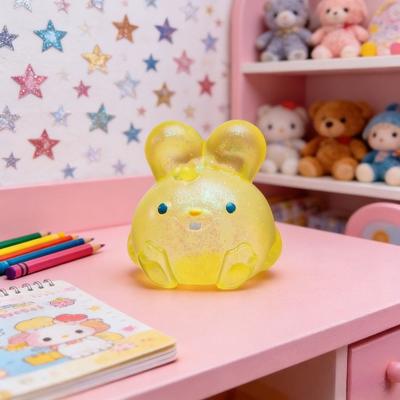 NeeDoh Забавный разноцветный кролик-сквиши, игрушка-антистресс – Игрушка для снятия стресса для детей и взрослых, Портативный сенсорный успокаивающий подарок