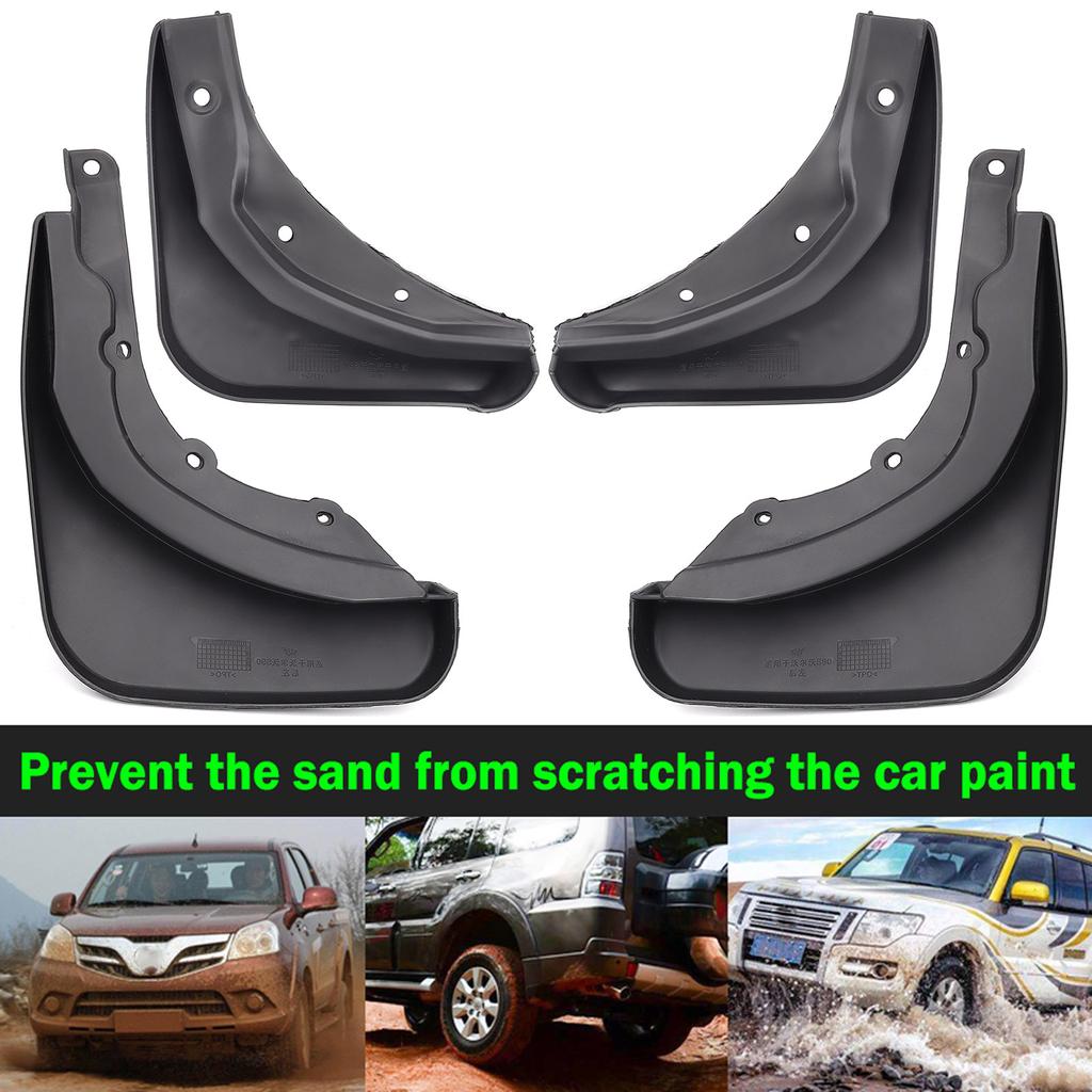 For VOLVO V90 S90 2016 - 2023 Mud Flaps Splash Guard Mudguard Front Rear Molded Fender Car Styling 2017 2018