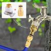 Garden Hose Tap Adapters Faucet Tap Connector Garden Alloy Water Hose Pipe Fitting Faucet Adapter Watering Garden Tools