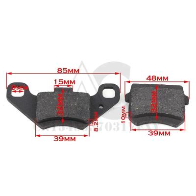 Тормозные колодки для мотоцикла передние задние для 50cc 125cc Duna Pro Eco Urban Enduro Pro Hard Road SM RYZ 50 125LC 125 4T Off Road