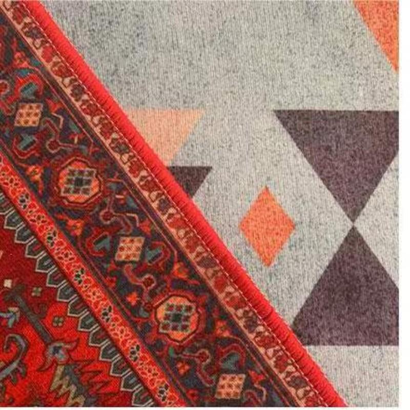 Декор гостиной в марокканском стиле Круглый ковер Ковры большой площади для спальни Дома Кресло-качалка Напольный коврик Моющийся ковер для гостиной