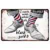 Vintage Metal Barber Sign Retro Wall Decor Tin Plaque for Man Cave Home Bar Garage