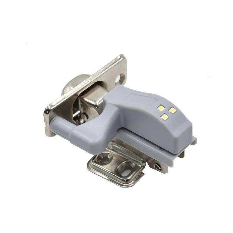 1 шт. Универсальный шкаф для шкафа, 0,25 Вт, внутренняя петля, светодиодный датчик света