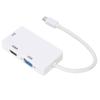 3 In1 DP Converter MiniDP To HDMI DVI VGA Cable Adapter No Need External Power Supply