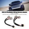 2Pcs 9003 H4 Headlights Wiring Harness Socket Adapter Male to Female 2 Way Splitter Wires for Truck Pickup LED Cable Plug
