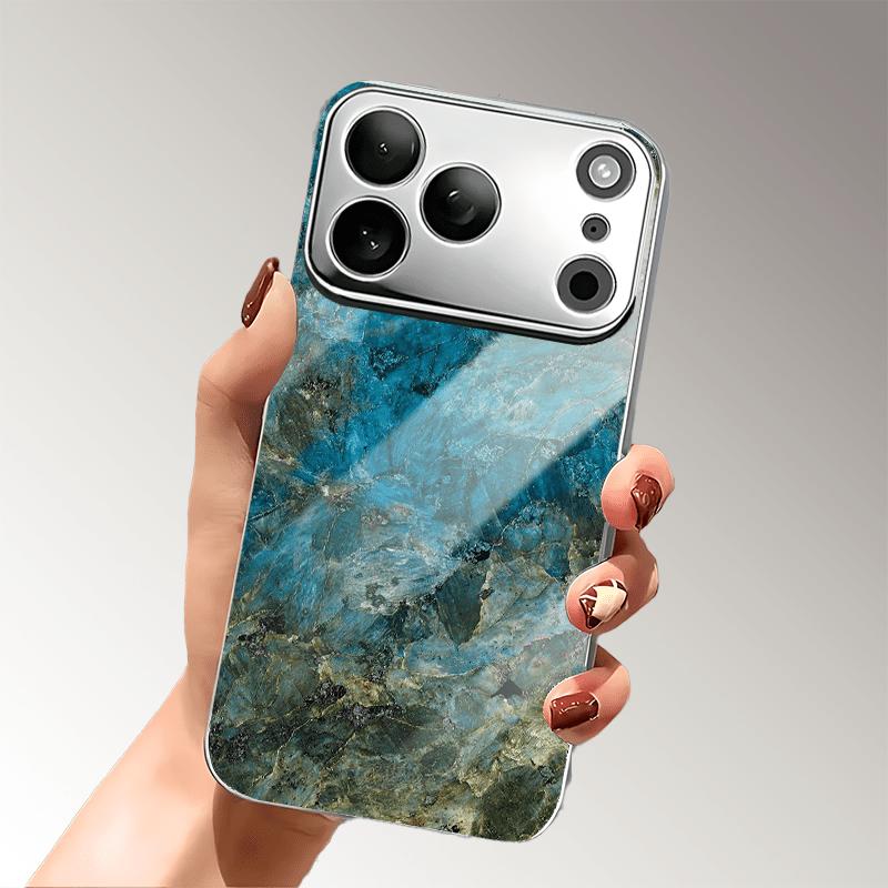 Стекло с гальваническим покрытием чехол для телефона подходит для iphone 17 16 15 14 13 12 11pm Pro Plus и других моделей телефонов.