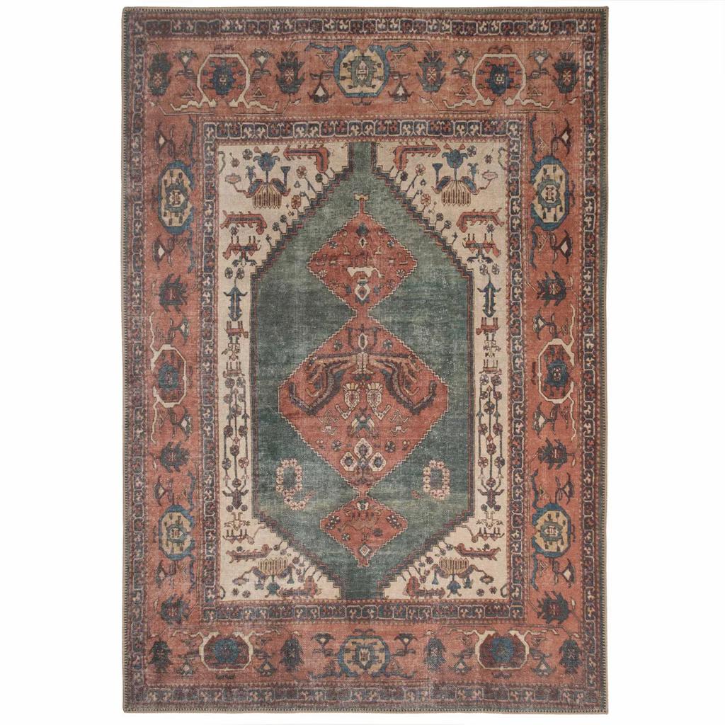Vintage Tradition Living Room Carpet Turkish Persian Area Rug Non Slip Retr Ethnic Floor Mat Entrance Bathroom Cloakroom Doormat