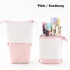 Angoo Funny Pen Bag Pencil Case Flexible Unfold Storage Pouch / Fold Pens Holder Cute Cat Kitty Cat Bear School Supplies A6445