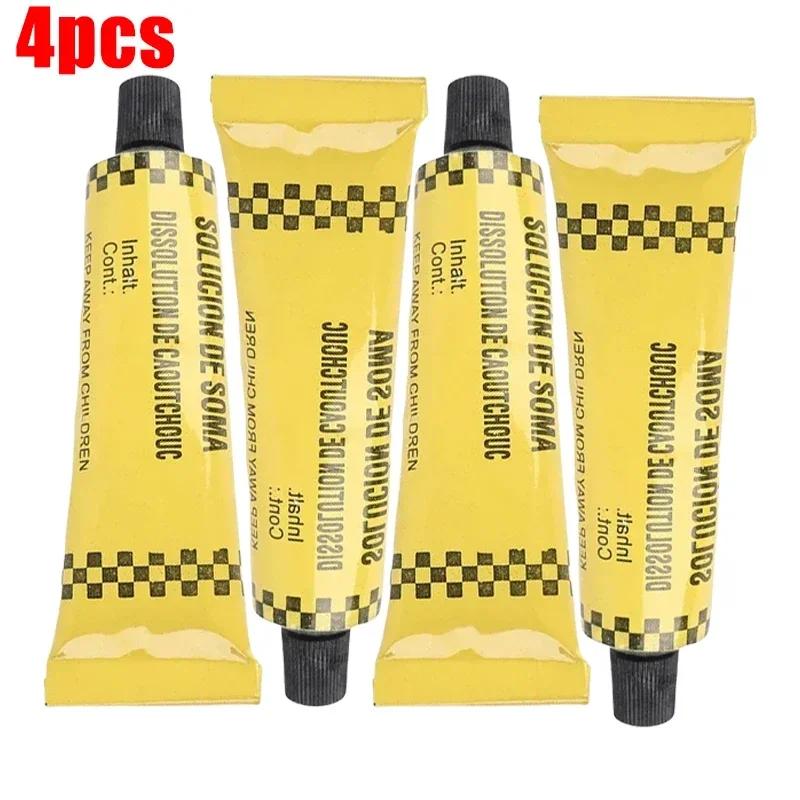 Набор инструментов для ремонта автомобильных шин с резиновыми полосками, набор заглушек для проколов бескамерных шин, инструмент для вакуумного ремонта шин мотоциклов и грузовиков