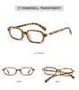 New Vintage Sunglasses Men Women Trendy Eyewear High Quality Rectangle Sun Glasses UV400 Shades Eyepiece Small Square Glasses