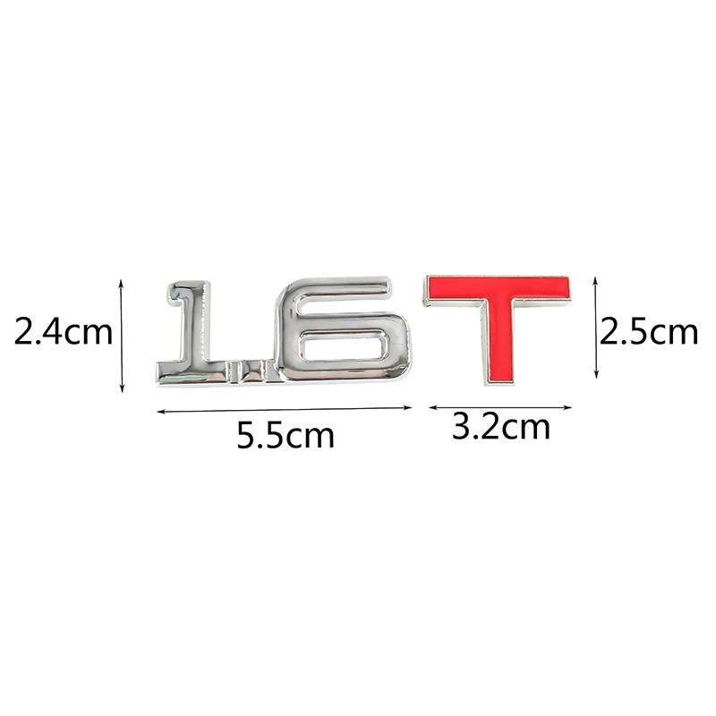 1 х универсальный 1,3 т ~ 3,0 т 1,3 л ~ 3,0 л логотип 3D металлический автомобиль внедорожник грузовик значок наклейка эмблема наклейка (Размер:9*2,5*0,4 см)