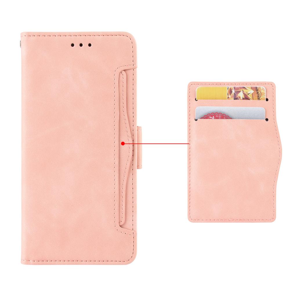 Flip Case for Honor 600 Lite, Card Slot, Pink