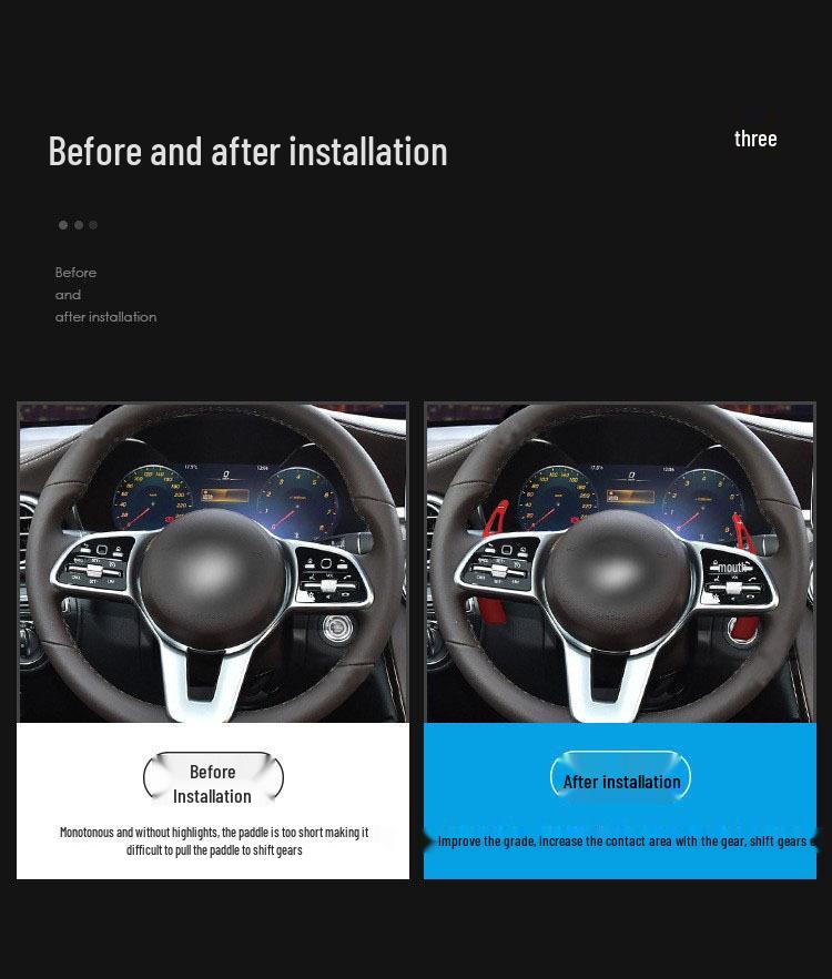 15-20 Dodge Challenger and Jeep Grand Cherokee Paddle Shifter Interior Modifications