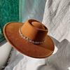 Шляпы Diamond Vegan Suede Fedora Шляпа Nubulk с широкими полями для женщин Зимняя шляпа Праздничная шляпа Модельная шляпа Weddiong Hat Diamond Головной убор