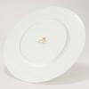 NARUMI Plate, Black with Botanical Design, 27cm, Stylish, Suitable for Dinner, Lunch, One-Plate Meal, Microwave Safe, Made in Japan, 51230-5462