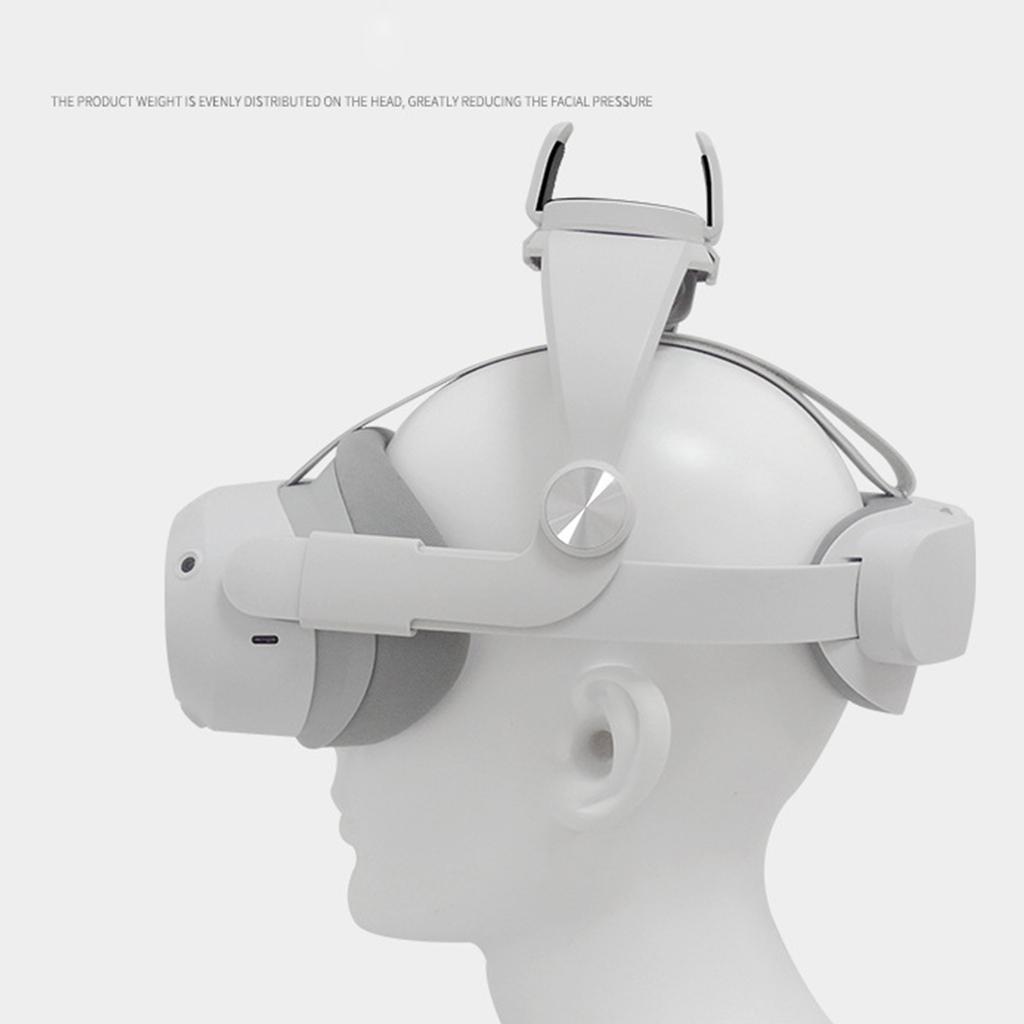 VR Forcesupport Headband Upgrades HeadStrap with Battery Holder Base для Pico 4 VR Headset Lightweigt HeadStrap