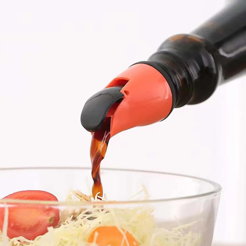 1 шт.-автоматически открывающаяся и закрывающаяся крышка для бутылки, масляный носик, крышка для масляной бутылки, головка для бутылки соевого соуса, масляный носик, открывающее горлышко бутылки