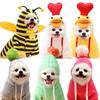 Pet Clothes Transform Into Dog and Cat Autumn and Winter Cat Sweatshirts, Fleece Teddy, French Bulldog, Bichon Frise