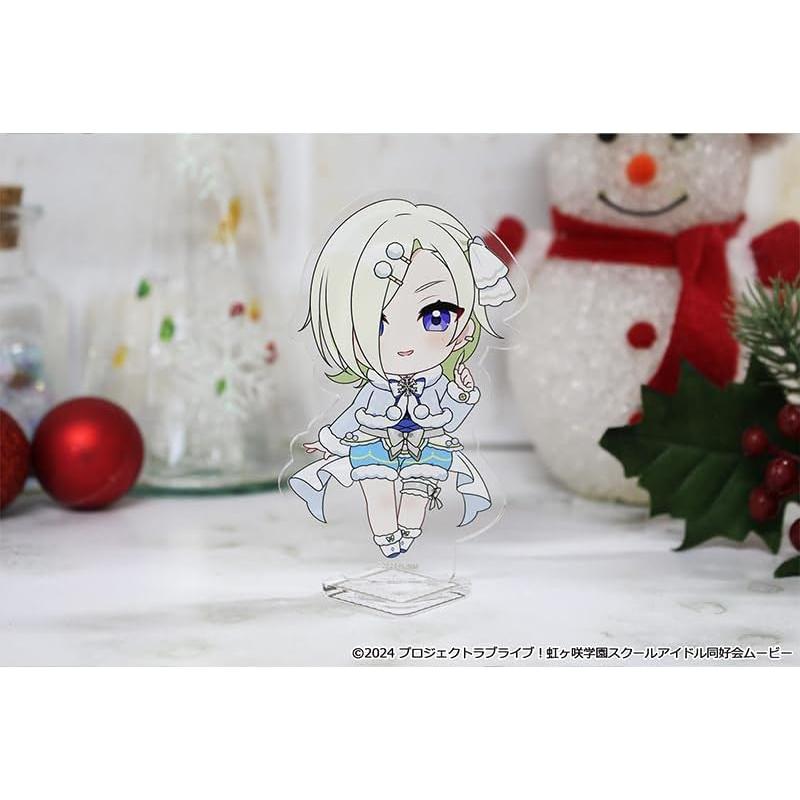 Seasonal Plants Love Live!Nijigasaki High School Idol Club Puchichoko Acrylic Stand [Mia Taylor] Winter Costume Ver.90mm90mm acrylic
