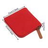 1PC Compact Women Men Short Card Holder Wallet Felt Change Pouch Portable Zipper Coin Purse
