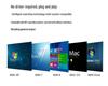 Высокоскоростной внешний DVD-привод с USB-C/USB, с загрузкой диска через слот
