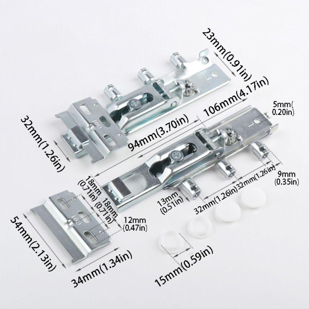 Heavy Duty Steel Cabinet Hanger Conceal Hidden Professional Steel Wall Mount Hanger Stable Mounting Adjustable