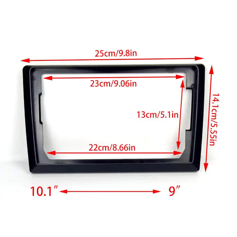2 Din Fascias 9 Inch 10 Inch To 7 Inch Car Center Console Radio Frame For Universal Multimedia Player DVD Radio Facia Dashboard