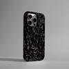 Чехол для телефона с рисунком под карбон, жесткий ПК, для IPhone 16Promax 16 15 14 13 12 11 Pro Max Plus, глянцевая HD крышка
