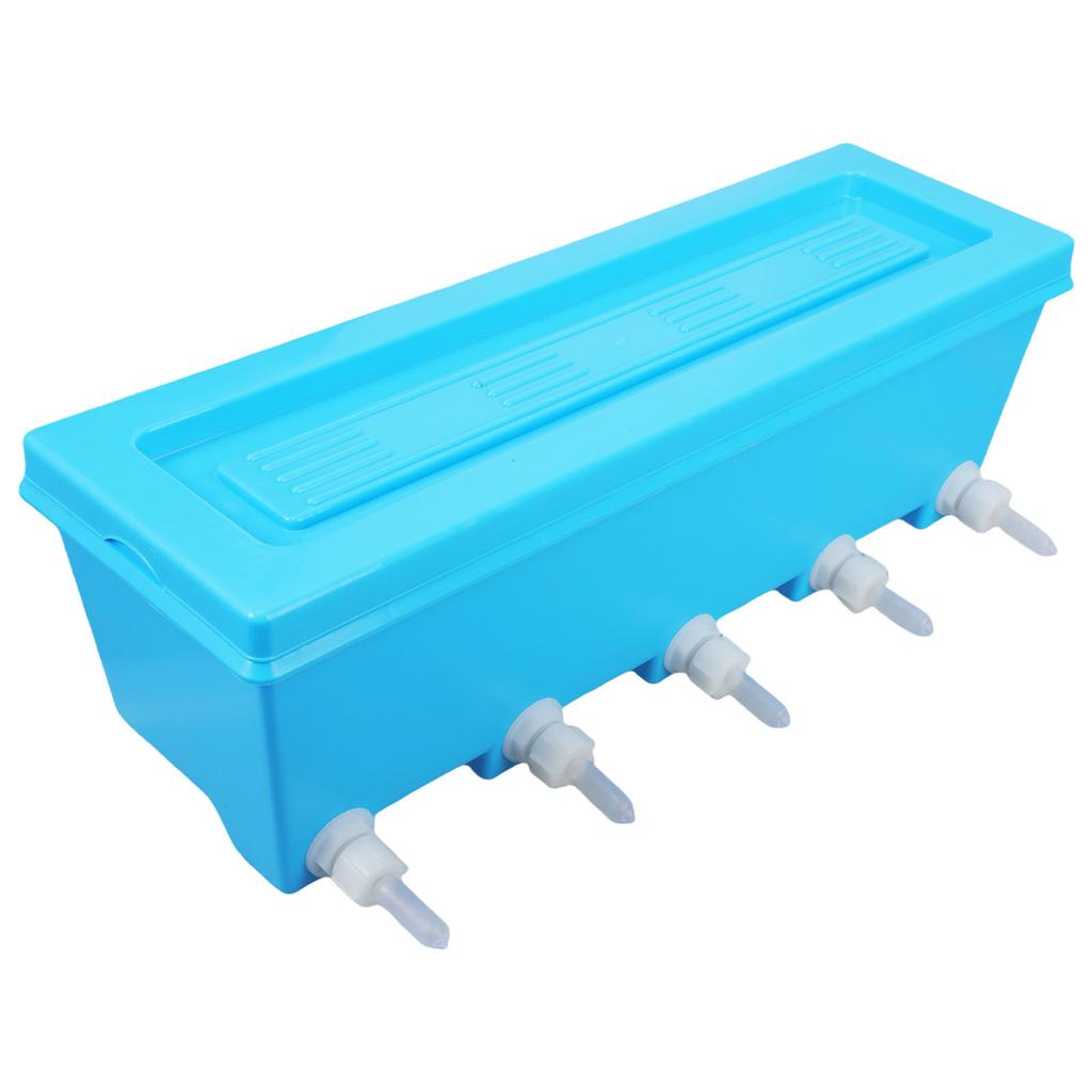 5 ниппельных подвесных кормушек для ягнят, телят, щенков, прочный инструмент для кормления нескольких животных, оборудование для поения на ферме