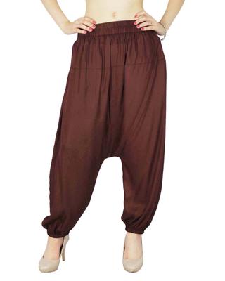 Брюки женские индийские шаровары для йоги повседневные хиппи мешковатые