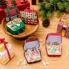 Kids Gift Christmas Tin Box Tinplate Handbags New Mini Iron Boxes  Christmas