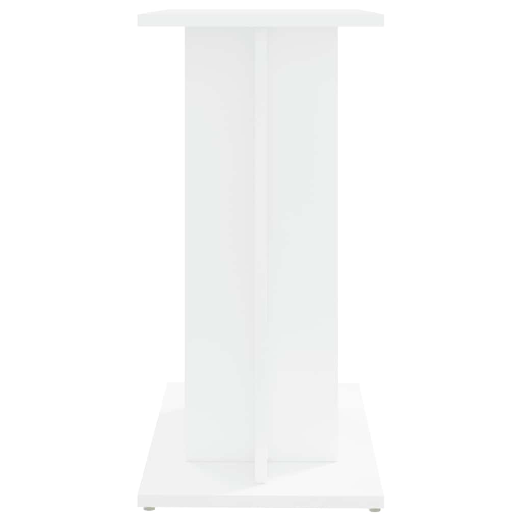 Aquarium Stand White 60 x 30 x 60 cm Engineered Wood