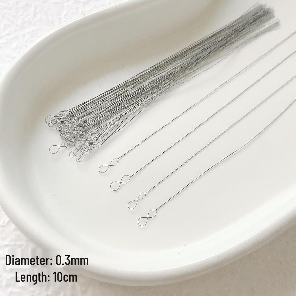 Twisted Needle Crochet Threader for Beading and Bracelet Making