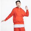 Nike Женское худи пуловер с однотонным логотипом и кулиской